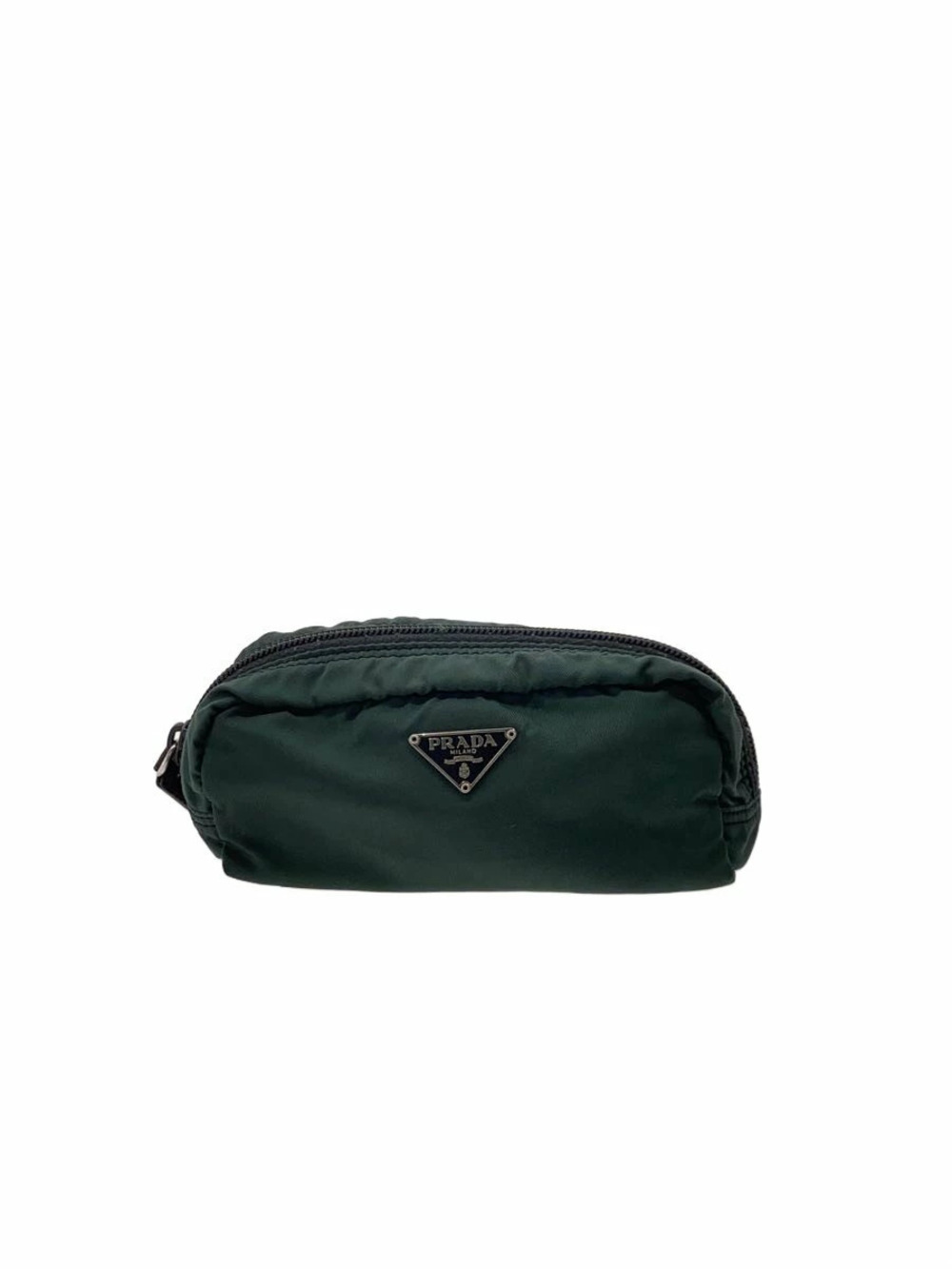 Prada Pouch Clutch Green